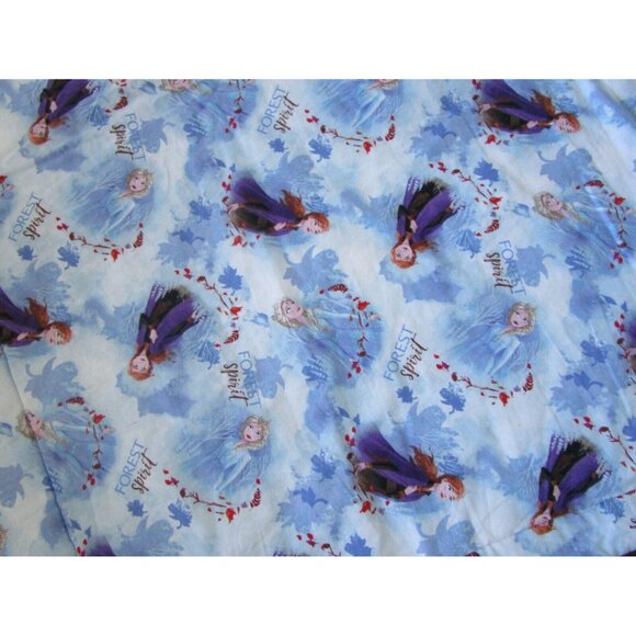 Disney Frozen 2 Forest Spirit Blanket Comforter Reversible -Elsa, Anna, Kristoff - Picture 9 of 14